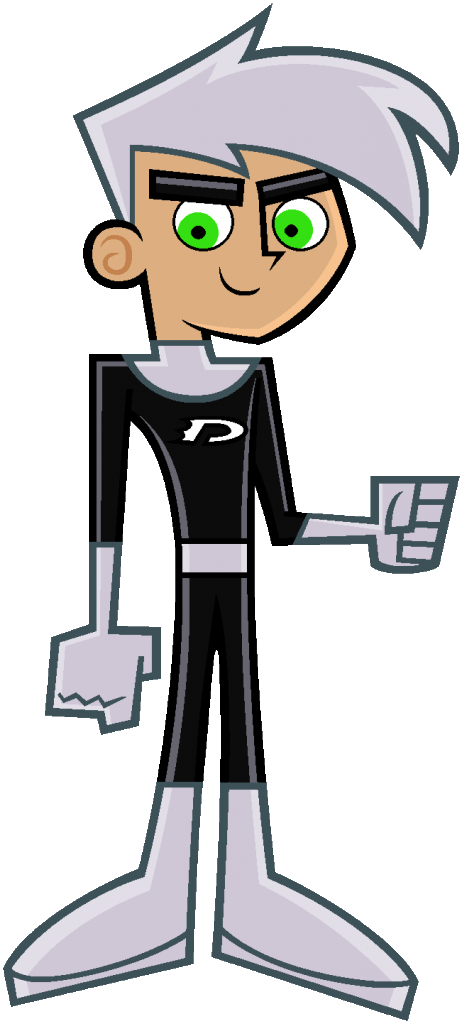 danny phantom coloring pages