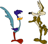 Wile-E.-Coyote-Telling-Road-Runner