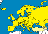 Europe map