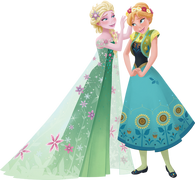 Frozen Fever - Anna and Elsa 1