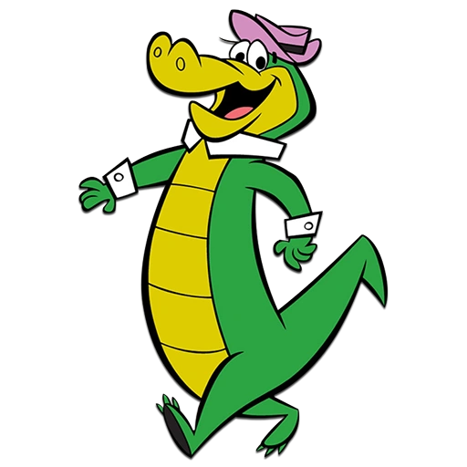 Hanna Barbera Wally Gator ゼンマイ ランプ ウォーカー Hanna Barbera Wally Gator Mainspring Lamp Walker from japan