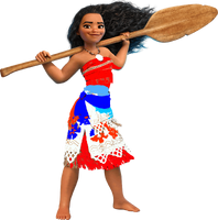 Moana's Fourth of July outfit