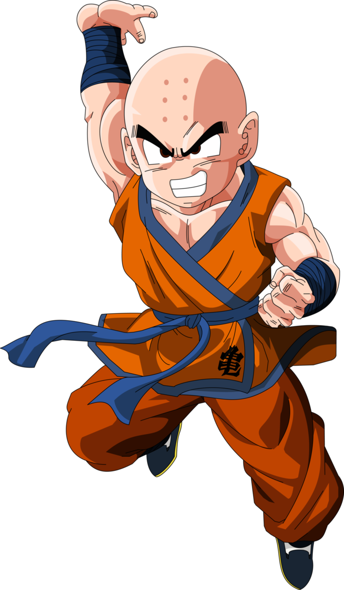 Krillin PNG Image, Dragon Ball Z Character