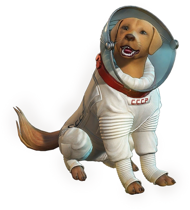 Cosmo the Spacedog (Marvel Comics) render