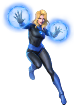 invisible woman powers and abilities