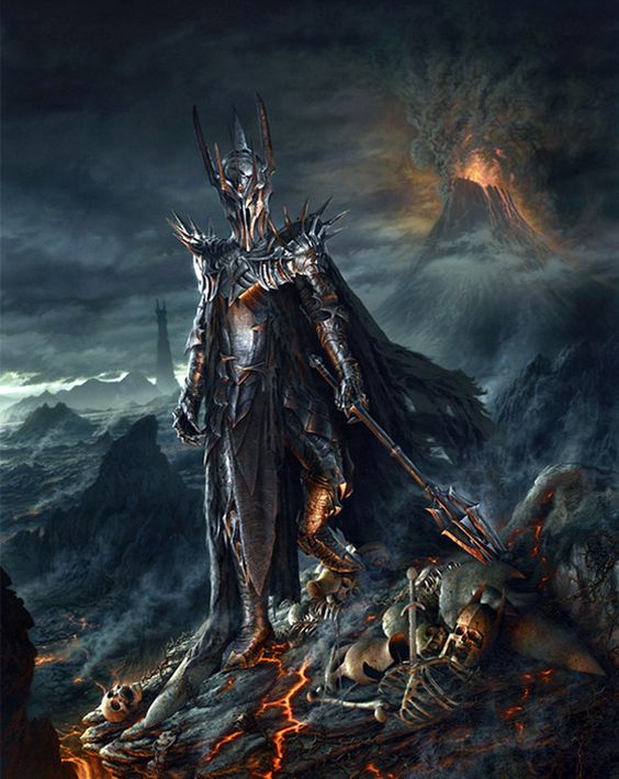 sauron without armor