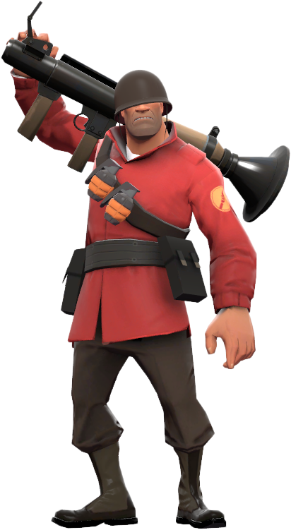 Why is the image for the soldier on the TF2 wiki a real old man : r/tf2