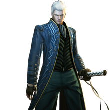 Vergil Devil May Cry Character Profile Wikia Fandom With the normal use of the devil trigger, dmc5's vergil will summon a doppelganger in its devil triggered state, similar to nero's usage of the yamato in dmc4, and the doppelganger follows through with vergil's techniques in a stylish, flourishing display. vergil devil may cry character