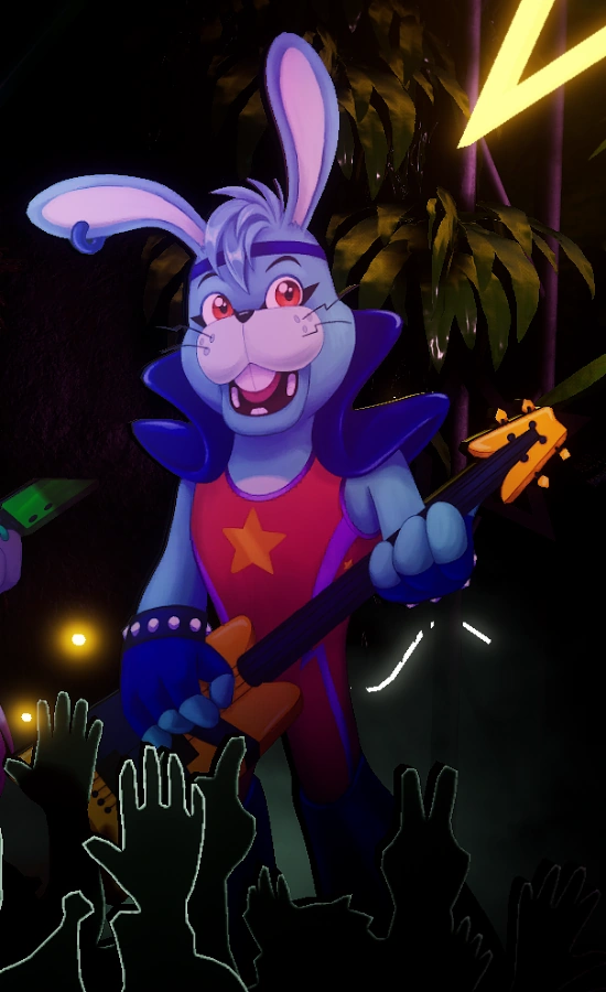 Glamrock Bonnie, Character Profile Wikia