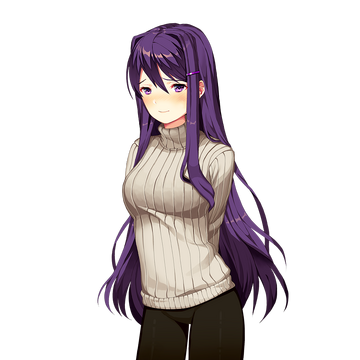 Doki Doki Literature Club has a female character with big breast