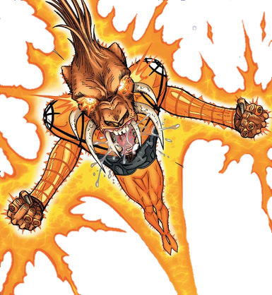 Larfleeze (DC Comics) render
