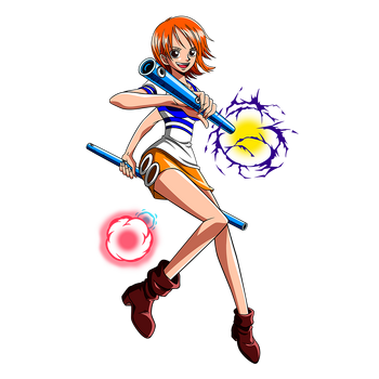 Toei Animation - Nami's Climate Baton is now more powerful than