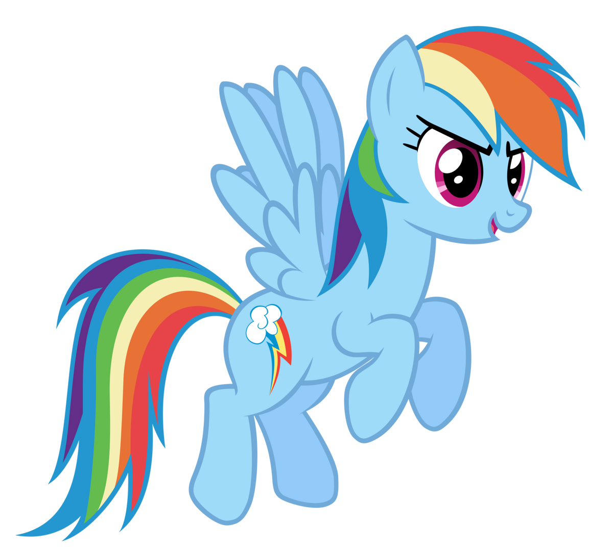 Mlp Rainbow Dash Cute