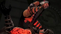 Sindel vs Kabal