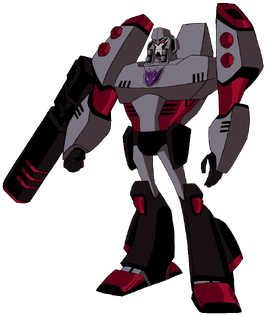 Megatron animated by optimushunter29