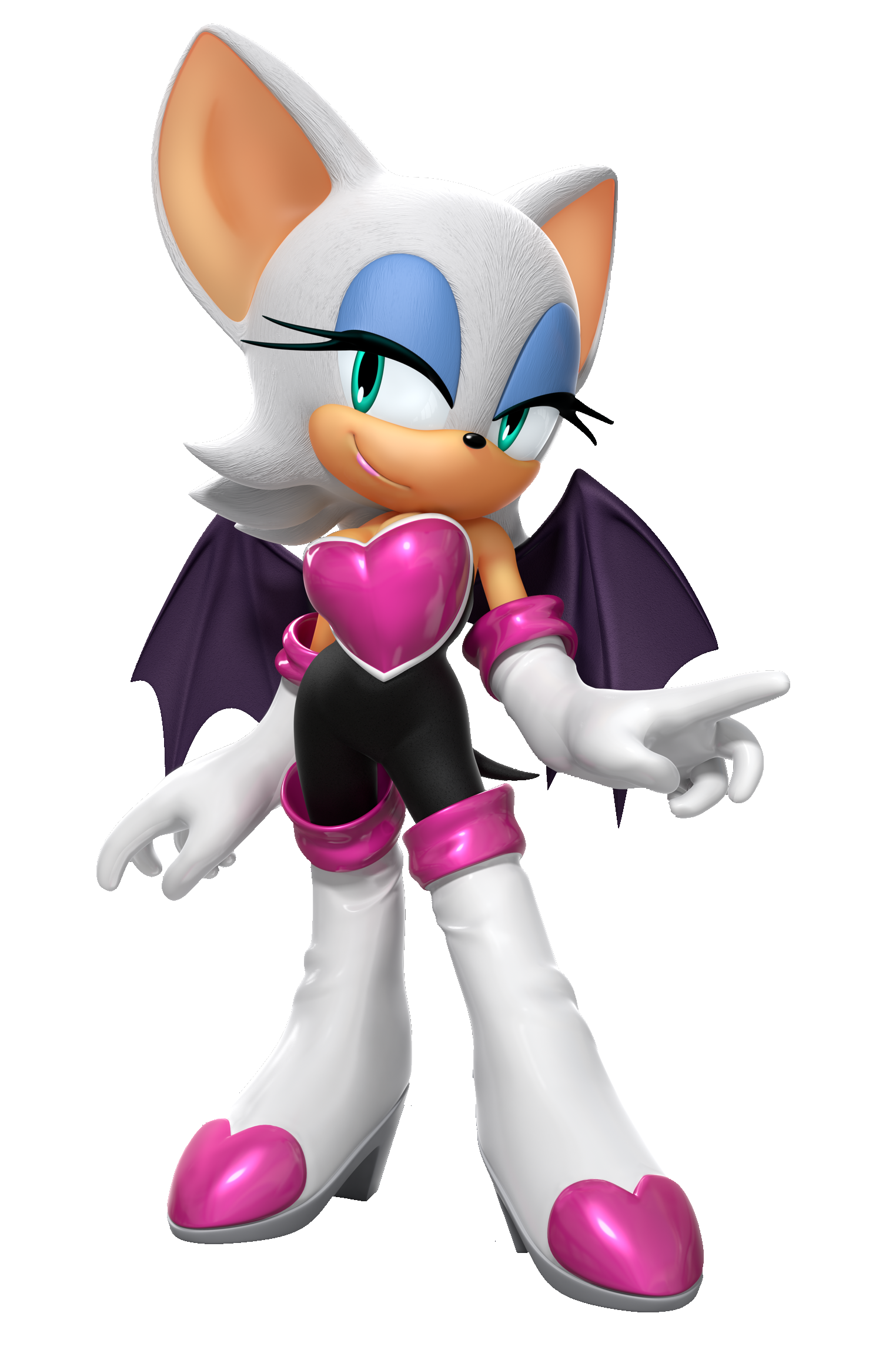 rouge the bat figurine