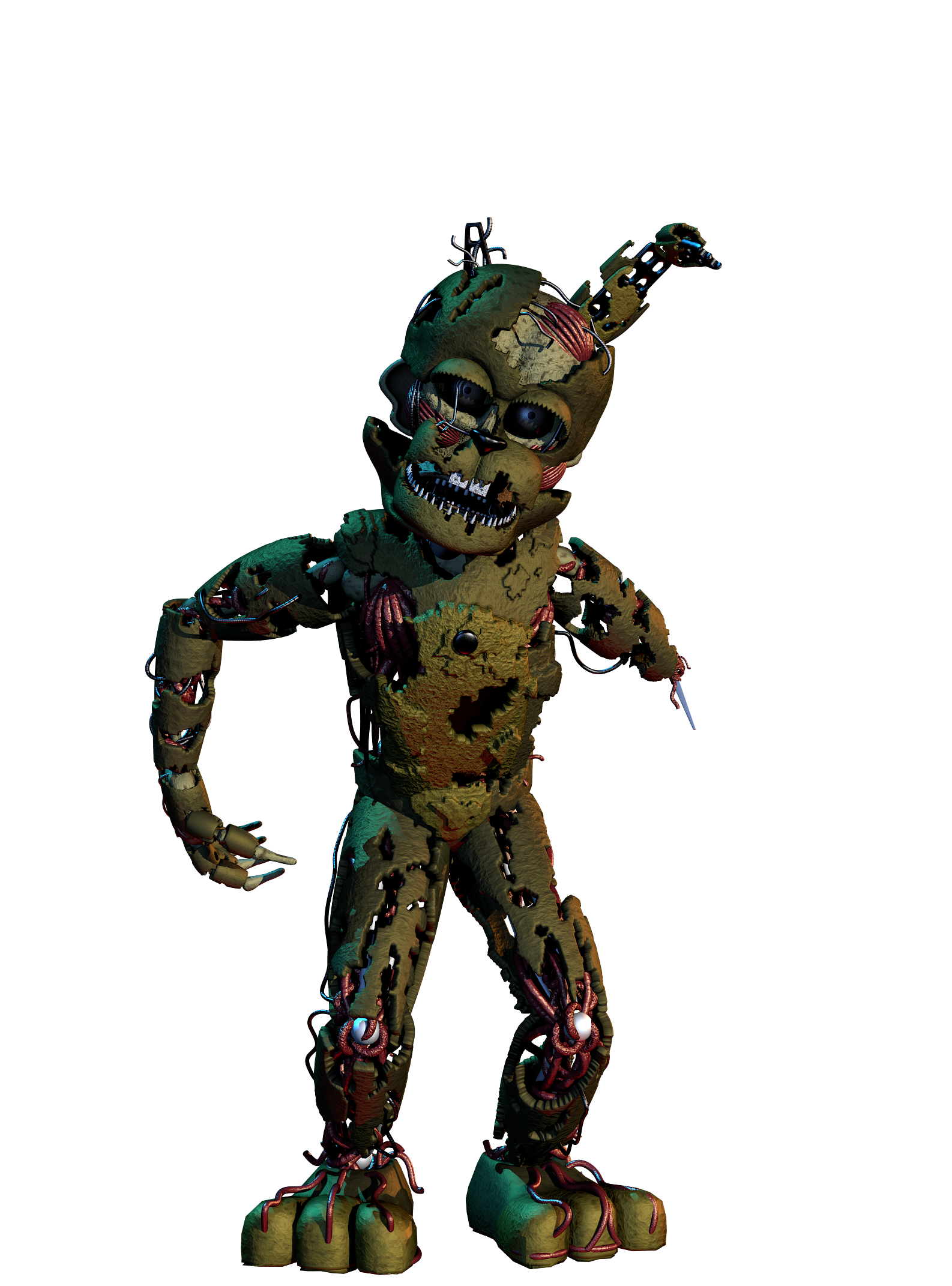 pic Full Body Spring Trap Fnaf Full Body Scraptrap scraptrap character prof...