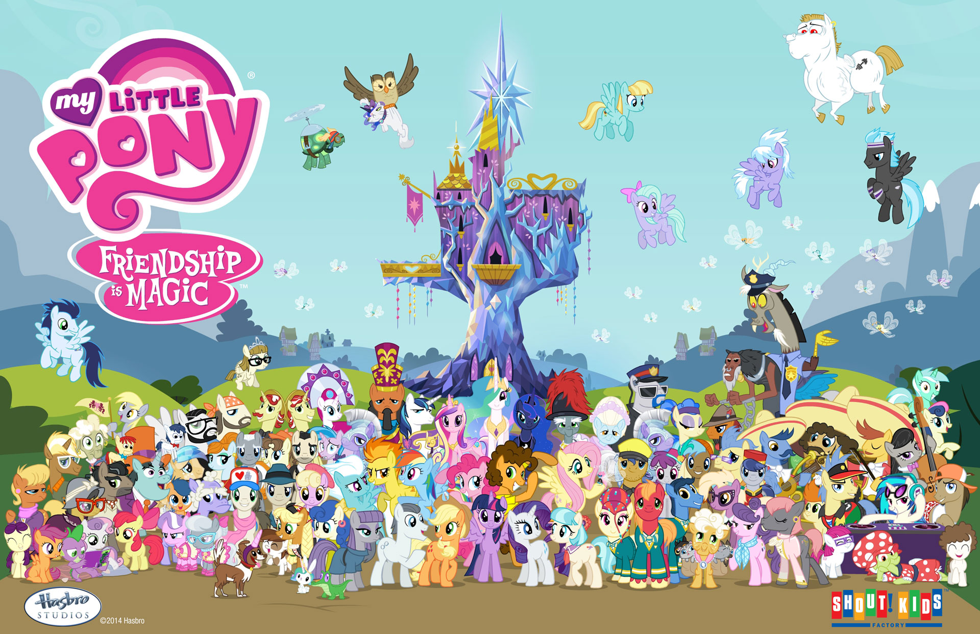 My Little Pony characters and setting -  
