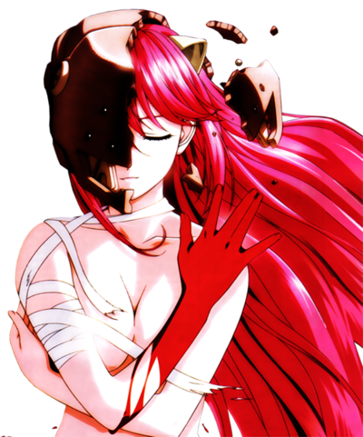 Elfen Lied Lucy Creating and coloring.