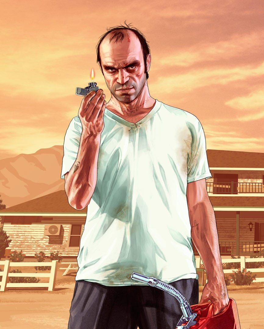 Trevor Philips Grand Theft Auto 5 GTA V Game GTA Game Series