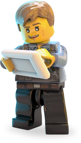 Chase McCain with his Detectivd Pad