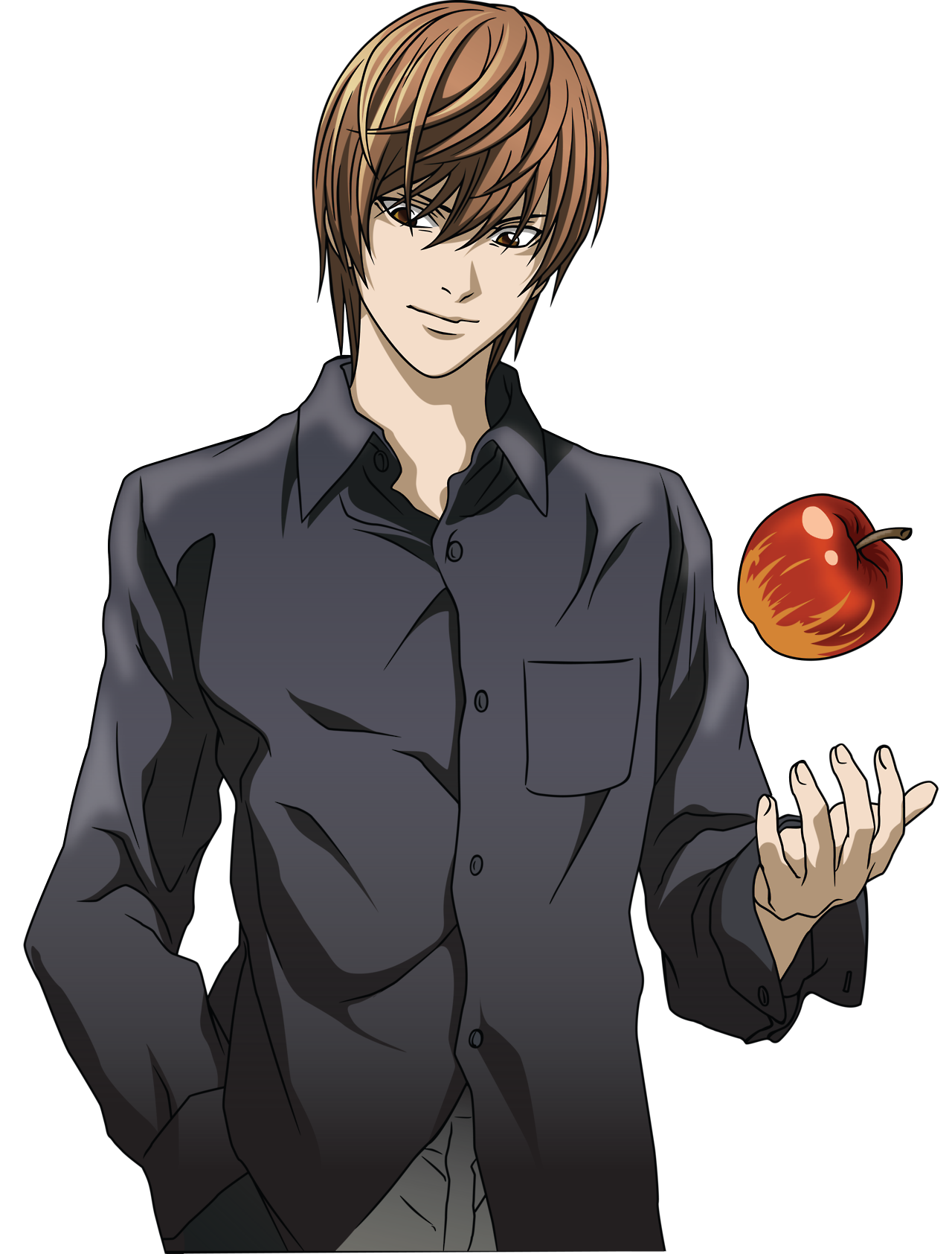 Red haired anime character Death Note anime anime boys Yagami Light HD  wallpaper  Wallpaper Flare