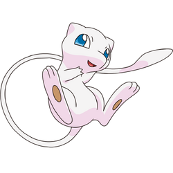 Pokemon Mew Colored Icon In Powerpoint Pptx Png And Editable