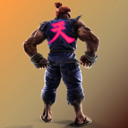 Akuma as he appears in Tekken 7 Fated Retribution