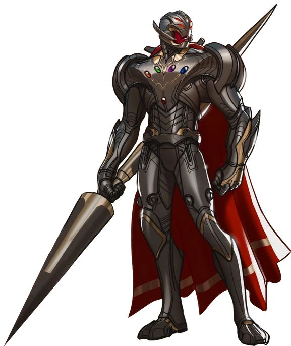 Infinity Ultron from Marvel what if..? built-in emote where his