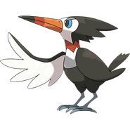 Trumbeak, Toucannon's pre-evolution.