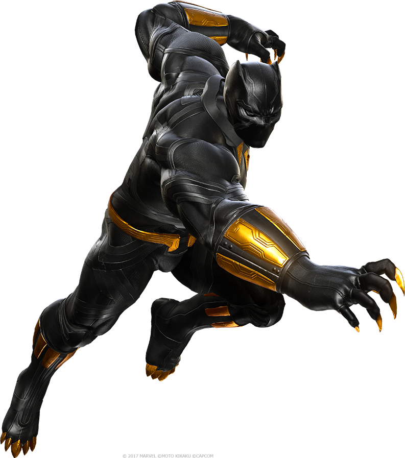 black panther running full speed