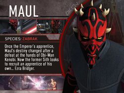 Maul/Gallery | Characters of Fiction Wiki | Fandom