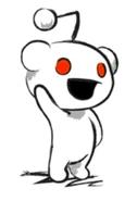 Snoo waving