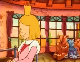 Princess Elizabeth before being attacked by the dragon.