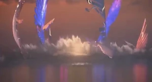 Galeem's defeat in the True Ending.