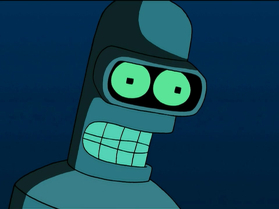 futurama bender face