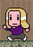 Britta's videogame avatar