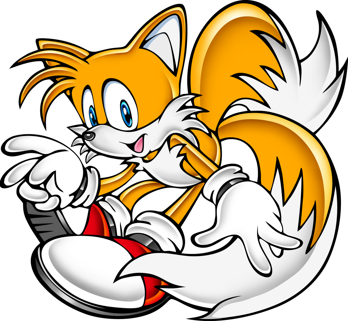 Tails flying