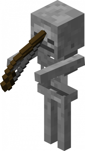 minecraft pictures of skeletons