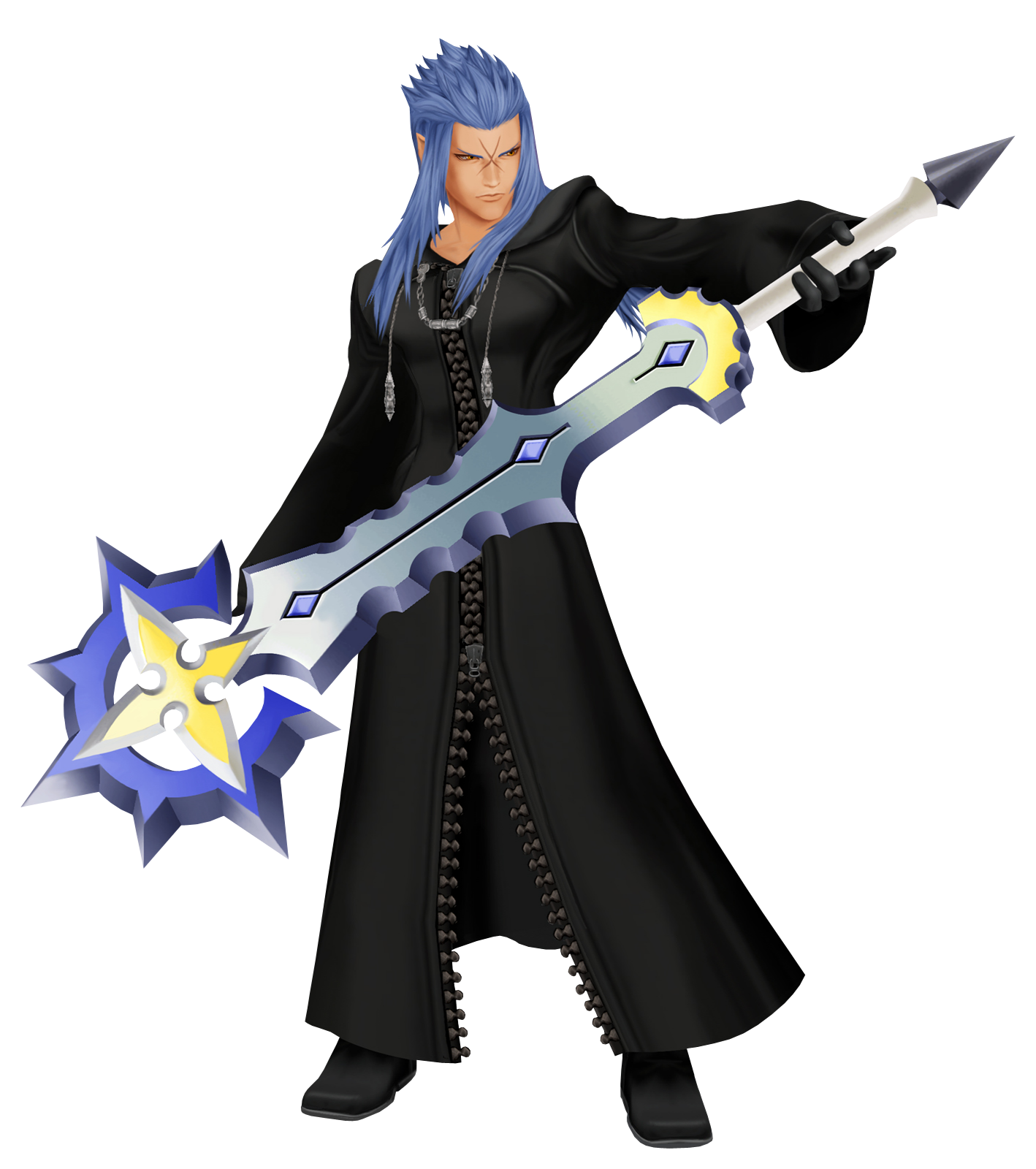 kingdom hearts saix claymore