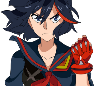 Ryuko matoi vector by blackmoon329-d7d1bme