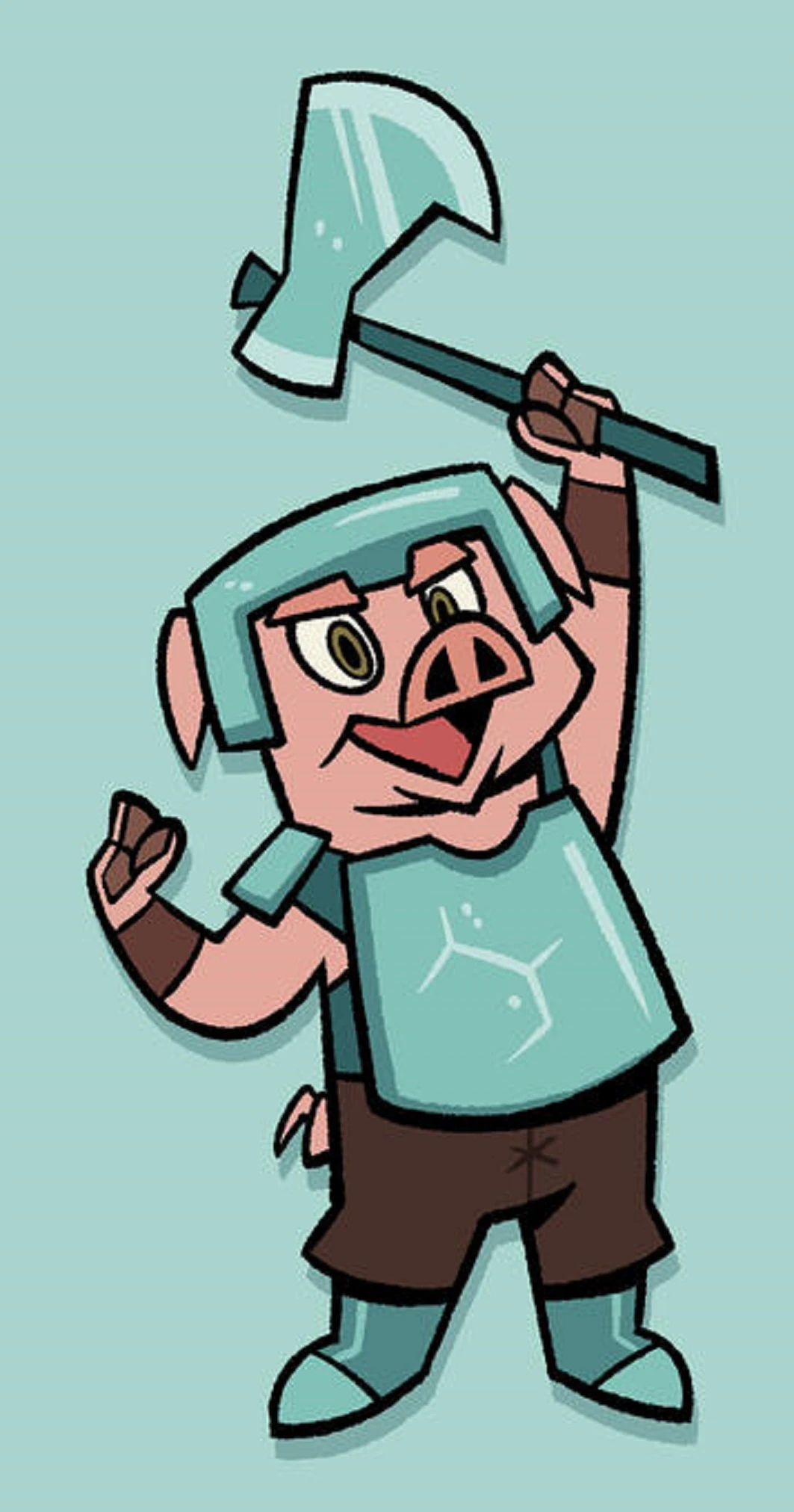 Pig ☆ Pig (Minecraft, ArtDexo2000) | Fictional Characters Wiki | Fandom