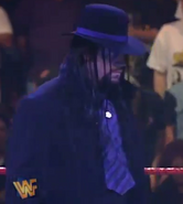 Purple Undertaker after turning the lights on