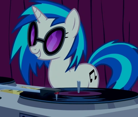dj pony my little pony