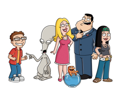 american dad characters names