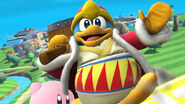 King Dedede on Super Smash Bros.