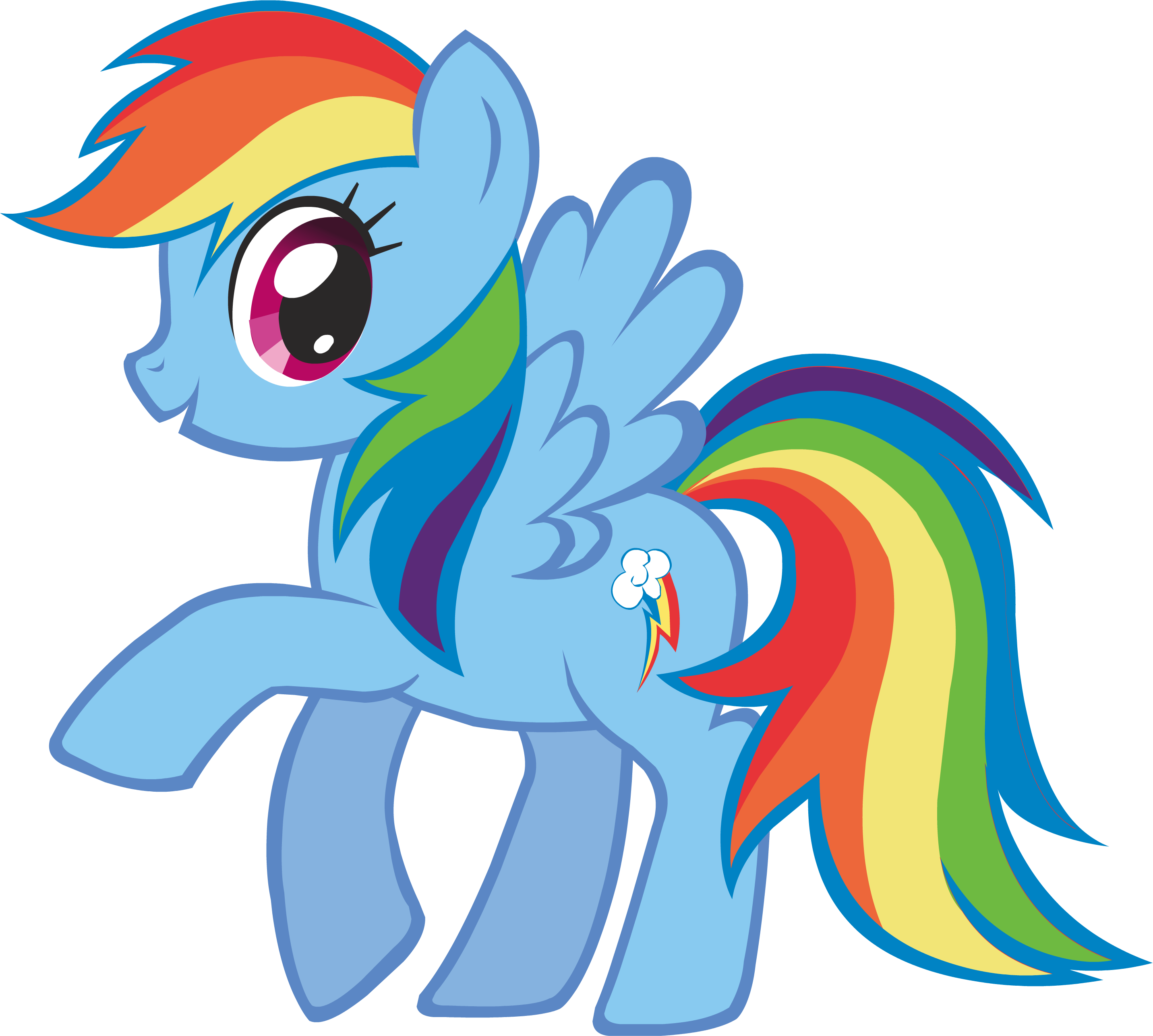 My Little Stories: Rainbow Dash - Captain Whirlwind's Blog - MLP