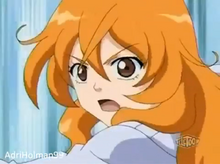 daily orange anime characters on X: the orange anime character of the day  is alice gehabic from bakugan battle brawlers!  / X