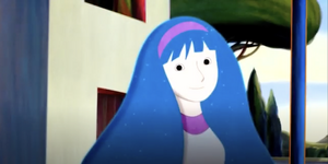 Blue-Haired Girl pic