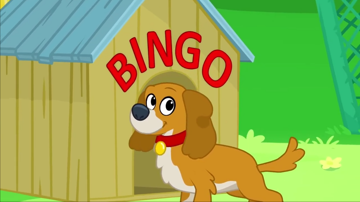 bingo dog clip art
